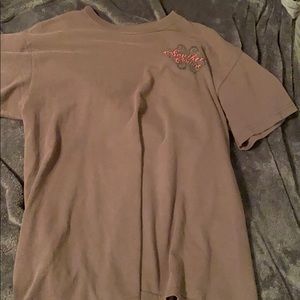 Brown t shirt